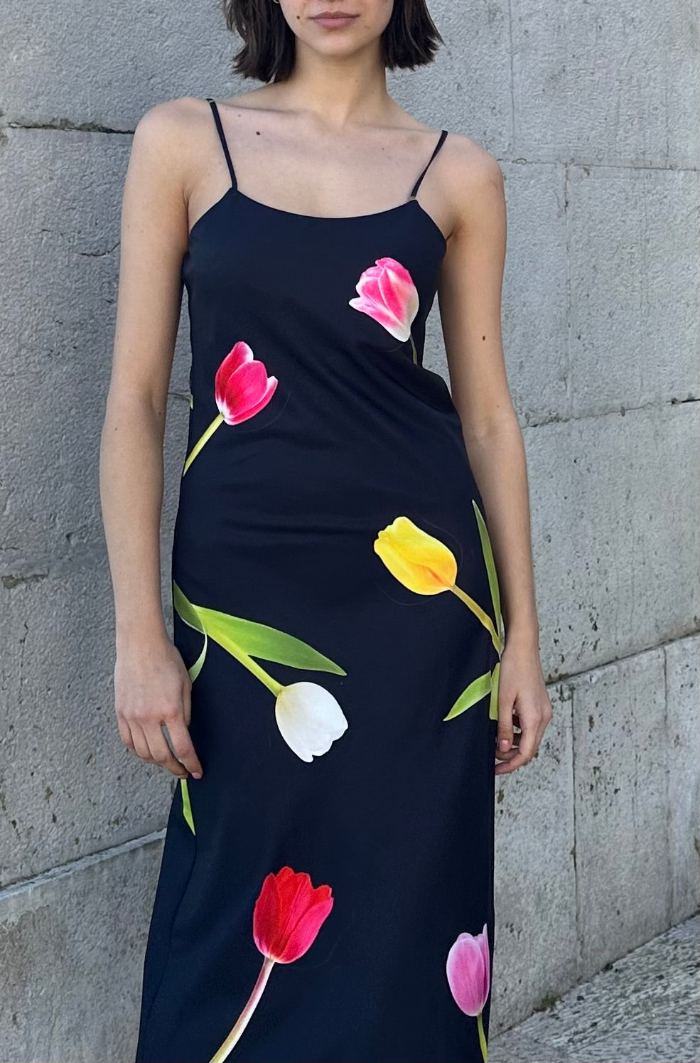 Tulip Dress - Black