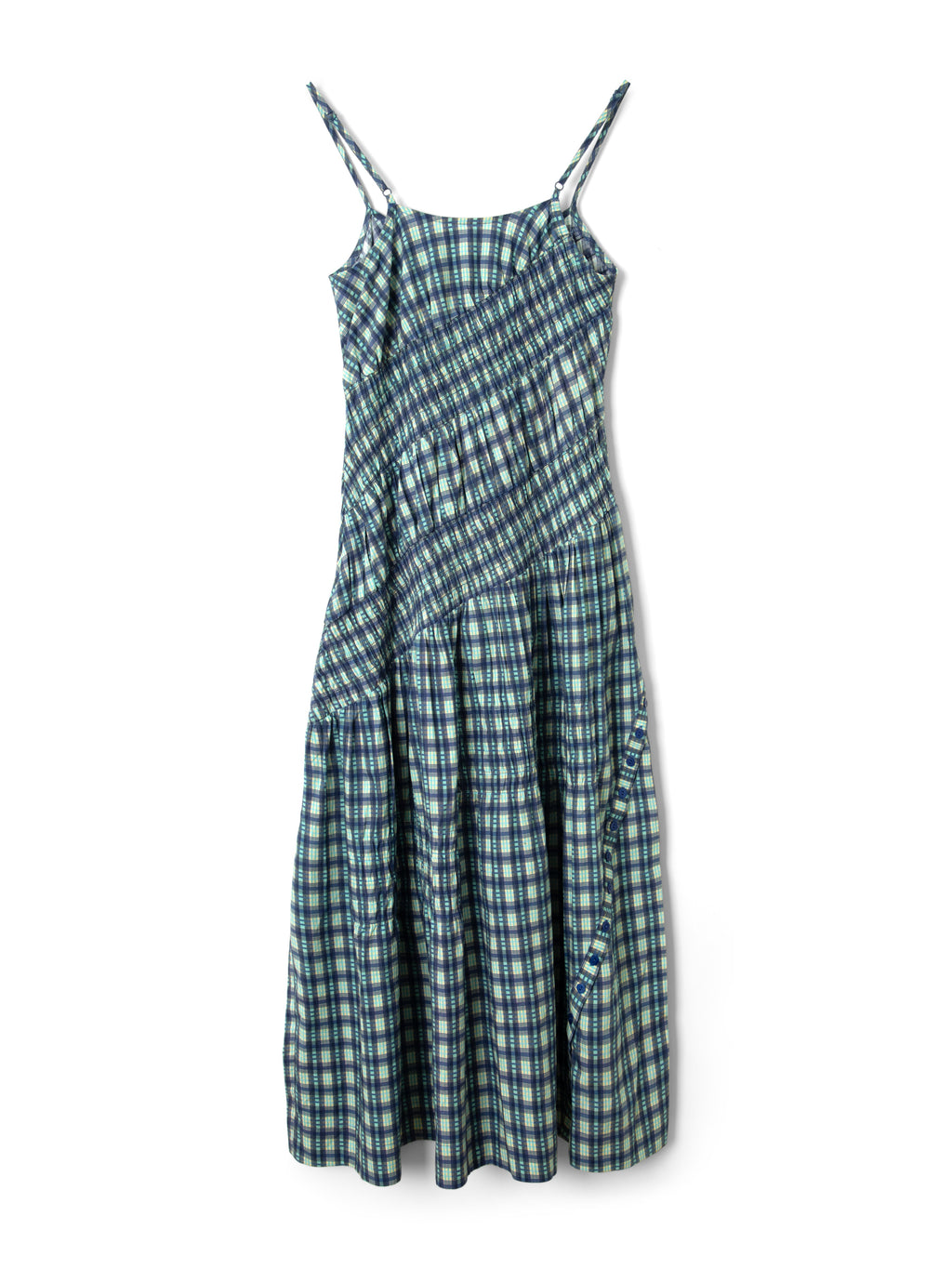 Lyra Midi Dress - Tomboy Check