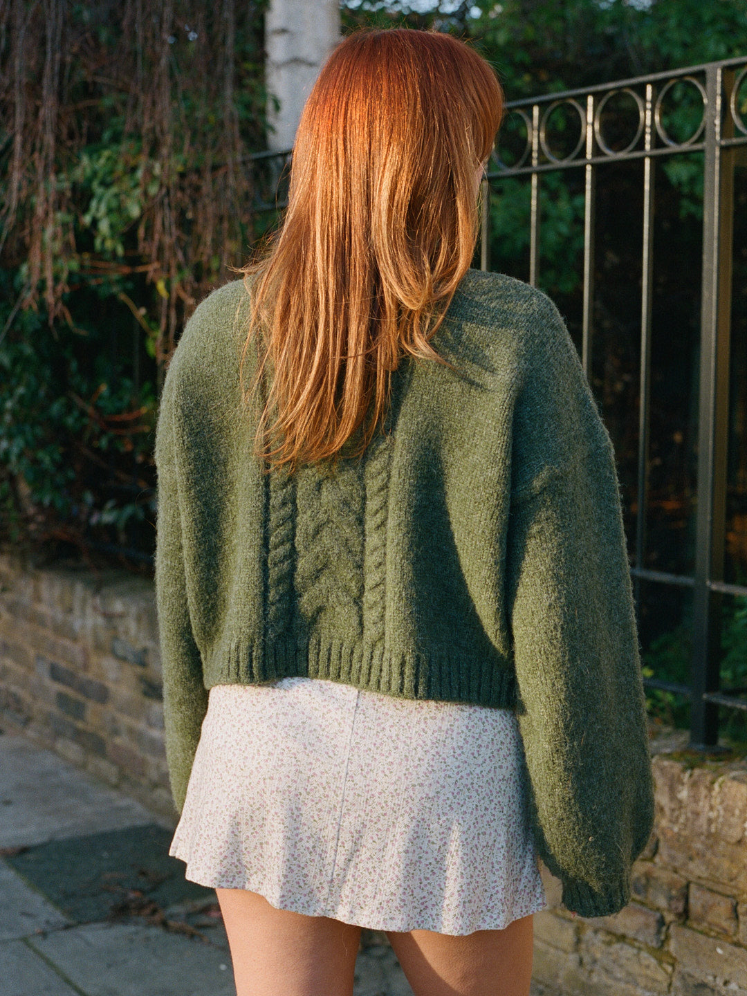 Canonbury Cardi - Hunter Green – marloweboutique