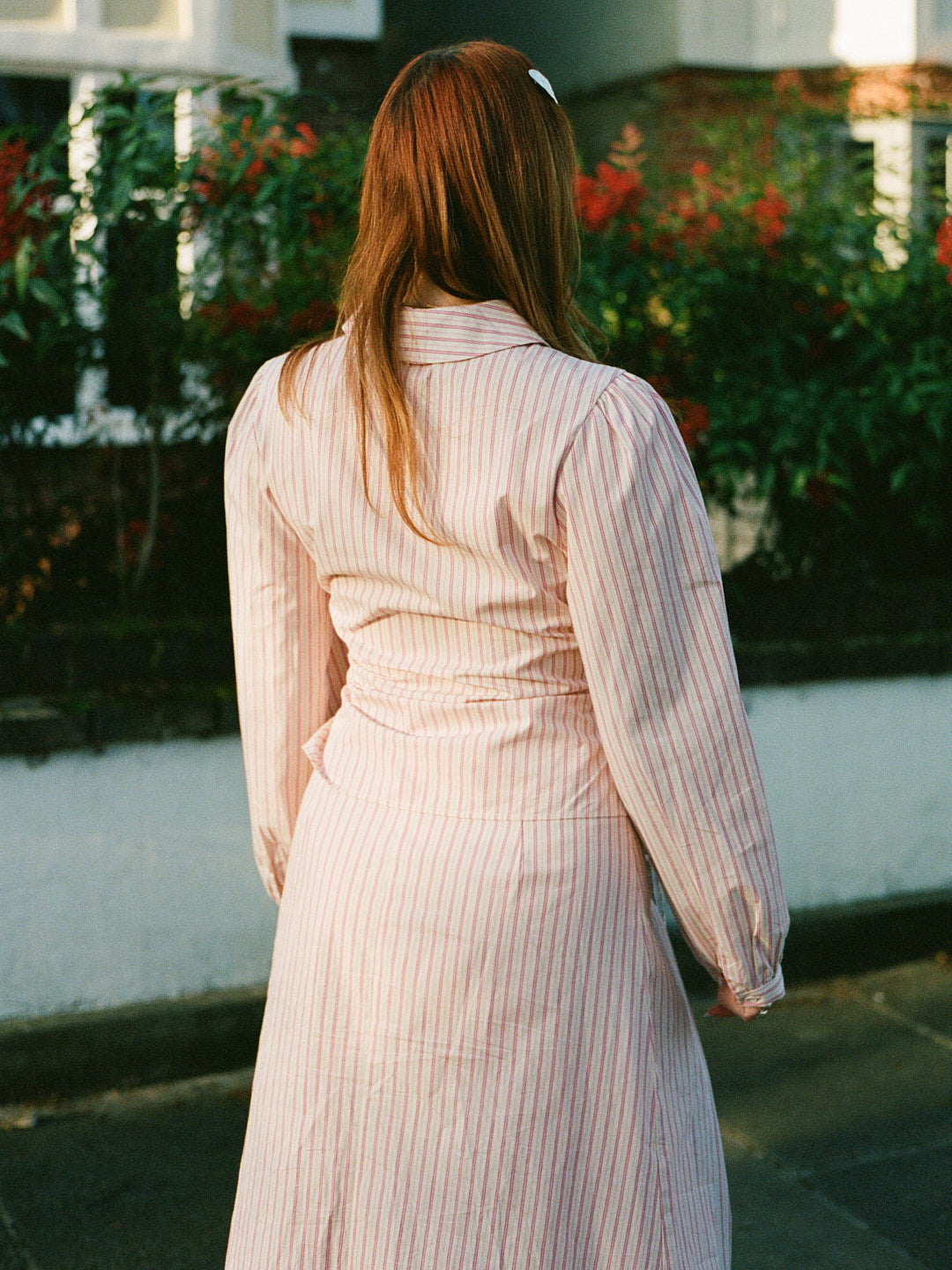 Islington Midi Skirt - Gelato Stripe