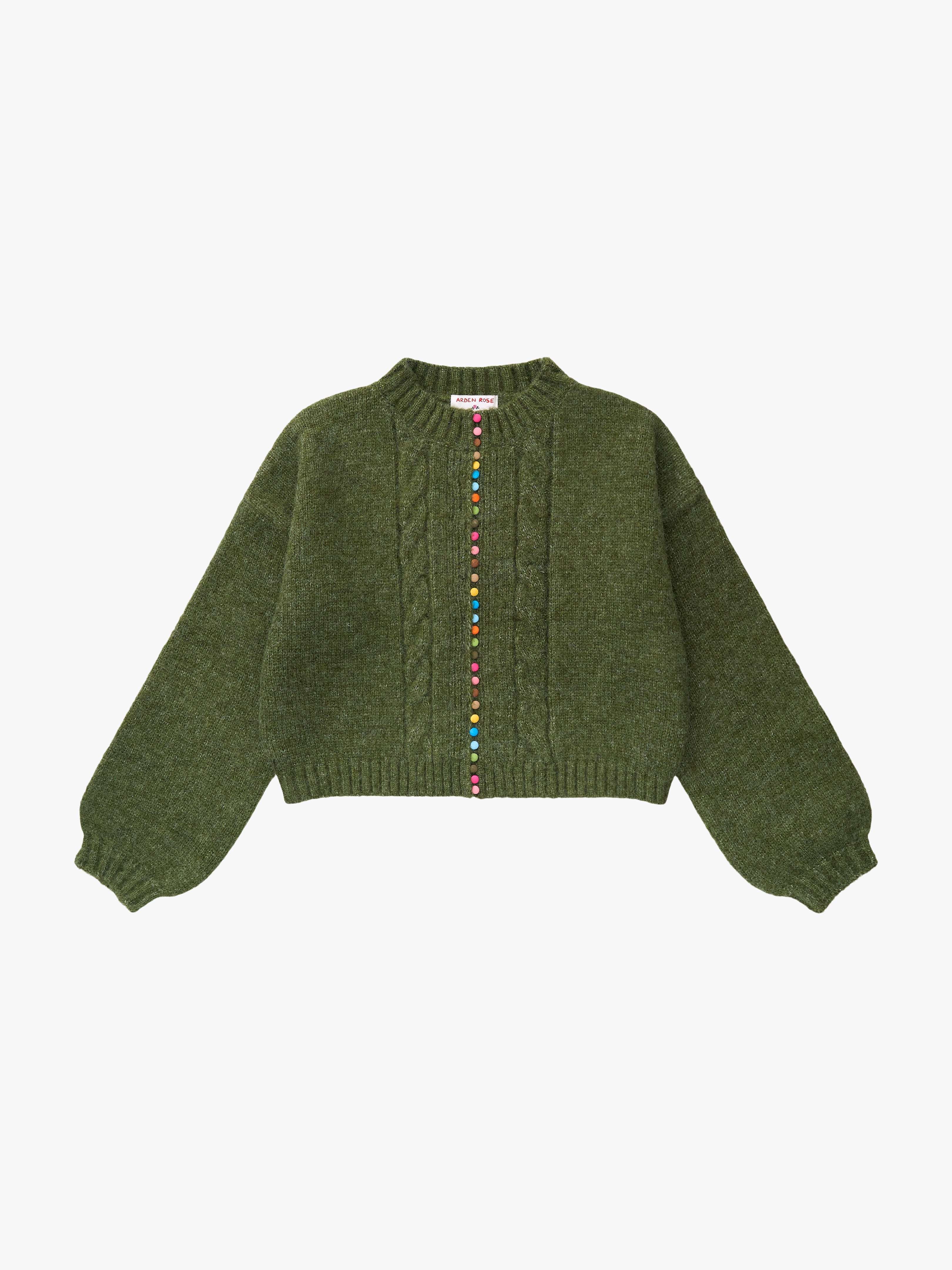 Canonbury Cardi - Hunter Green