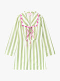 Mayfair Dress - Ivy Stripe
