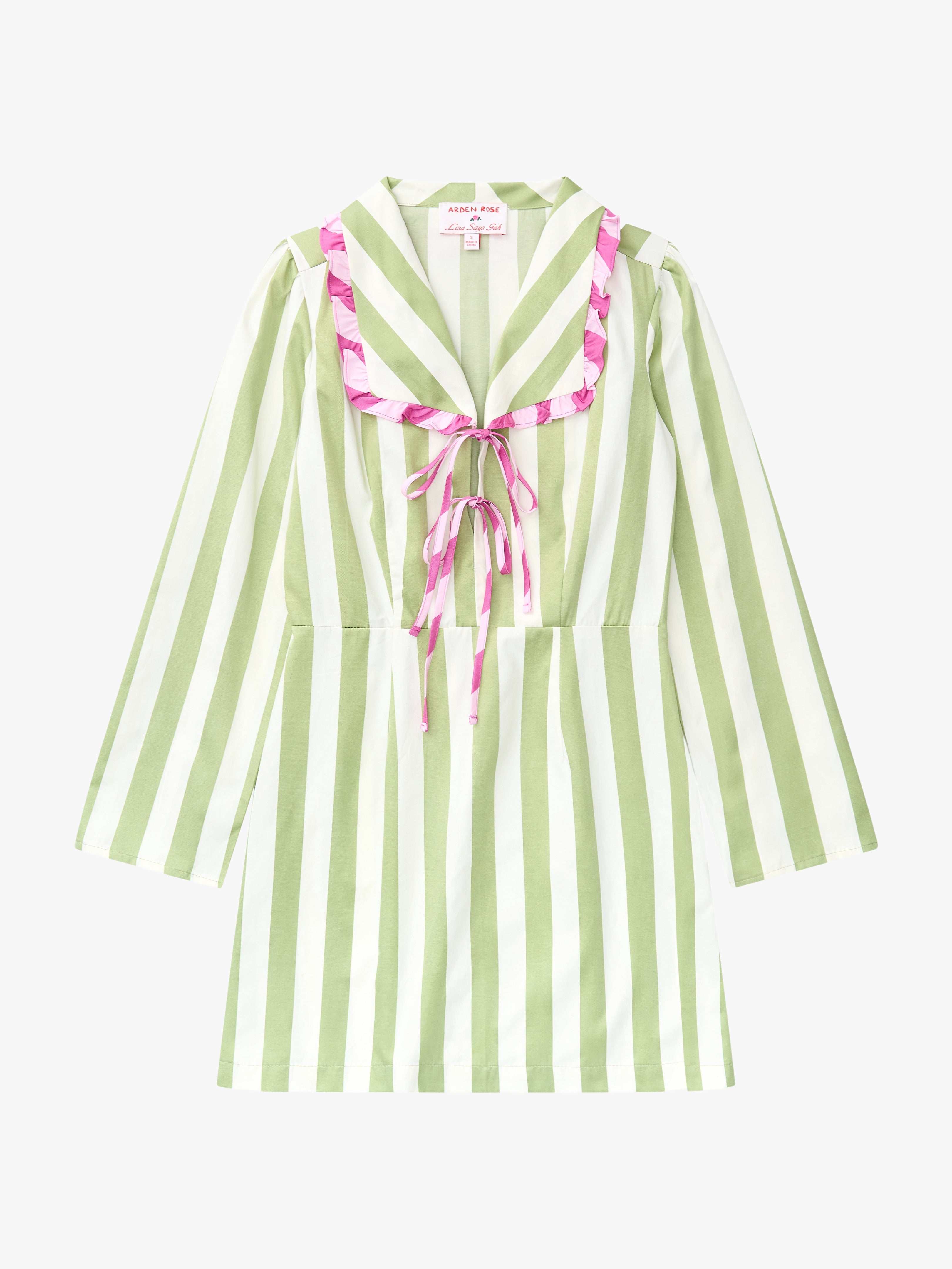 Mayfair Dress - Ivy Stripe
