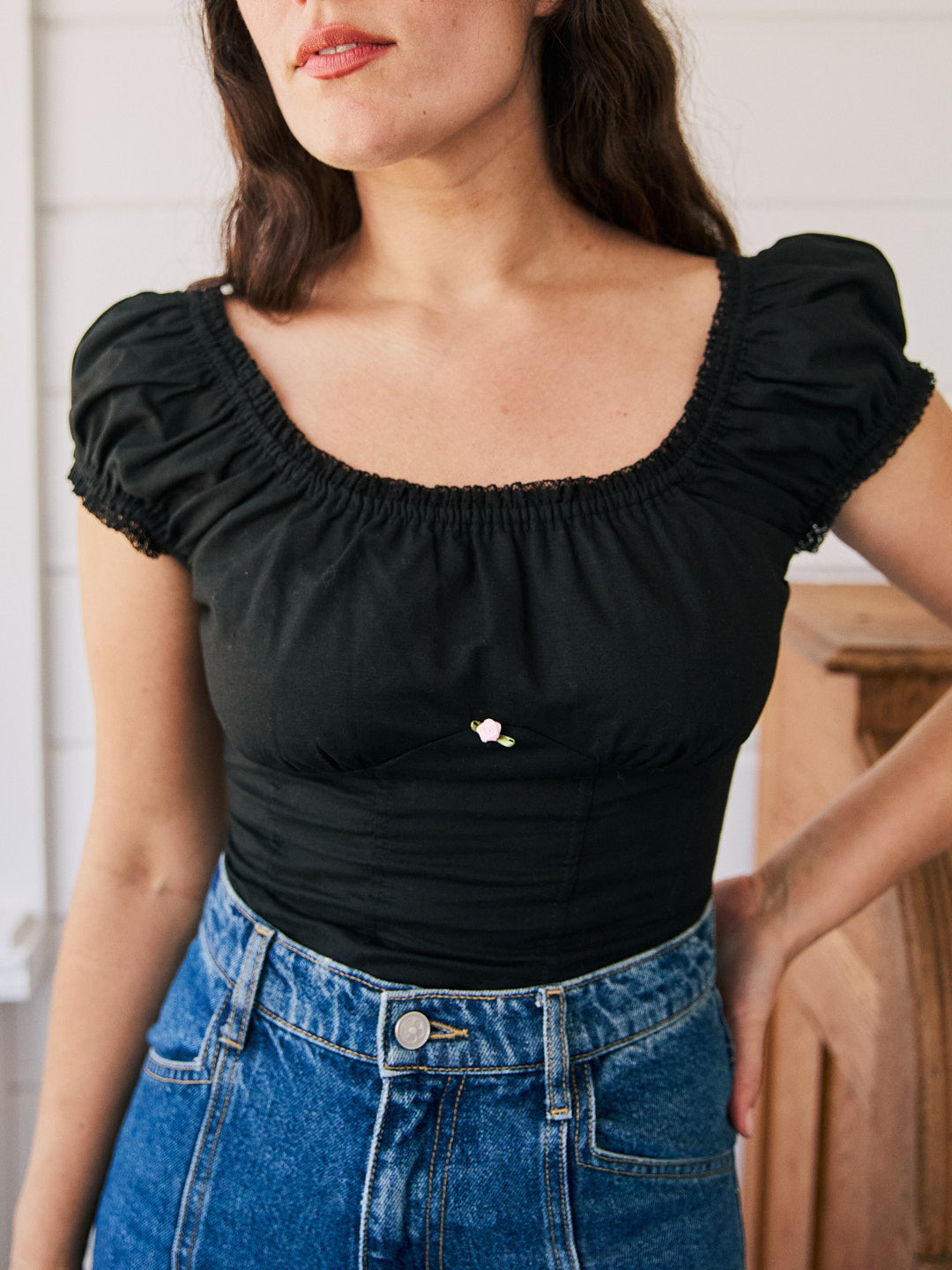 Pat Top - Black