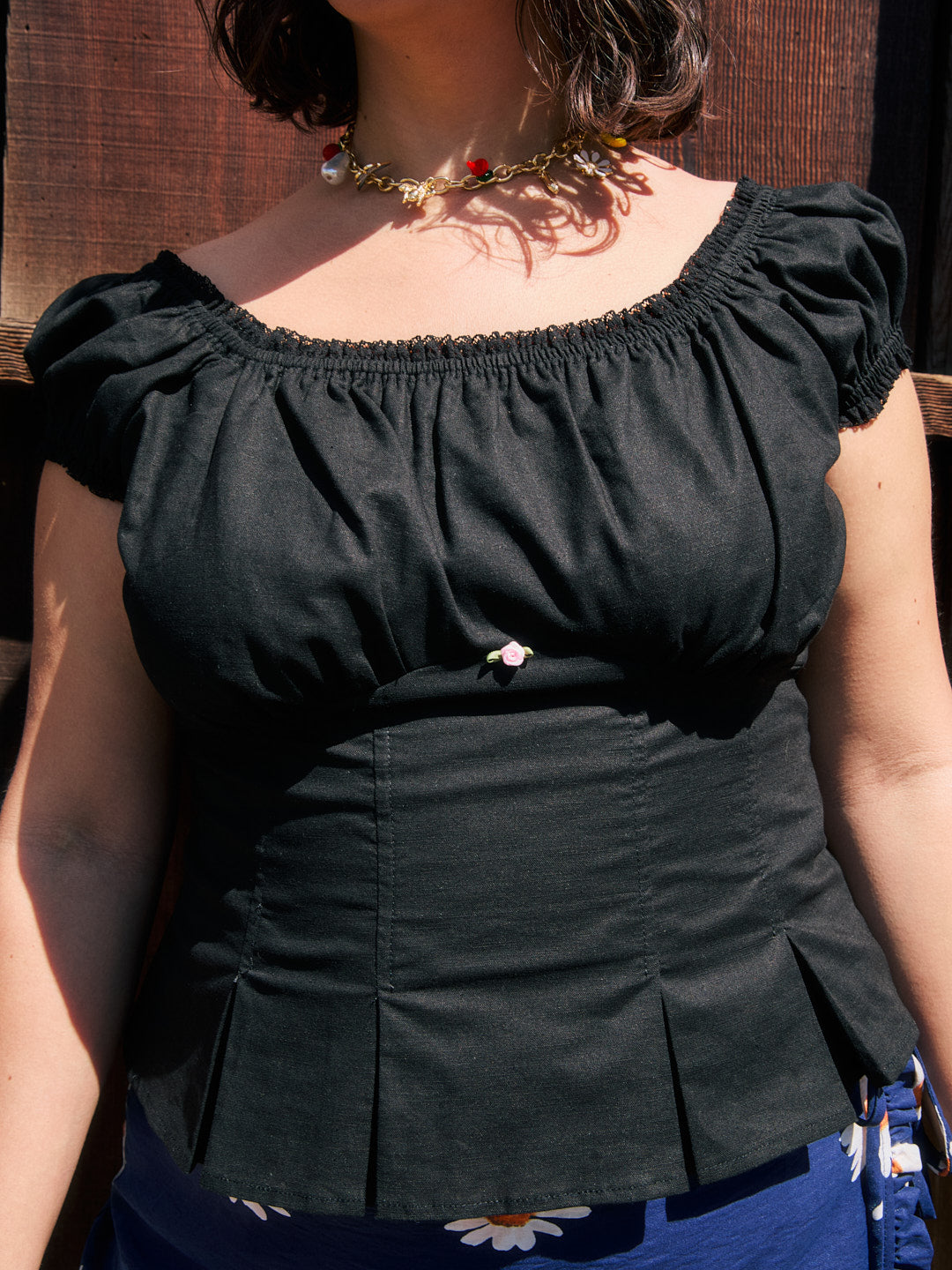 Pat Top - Black