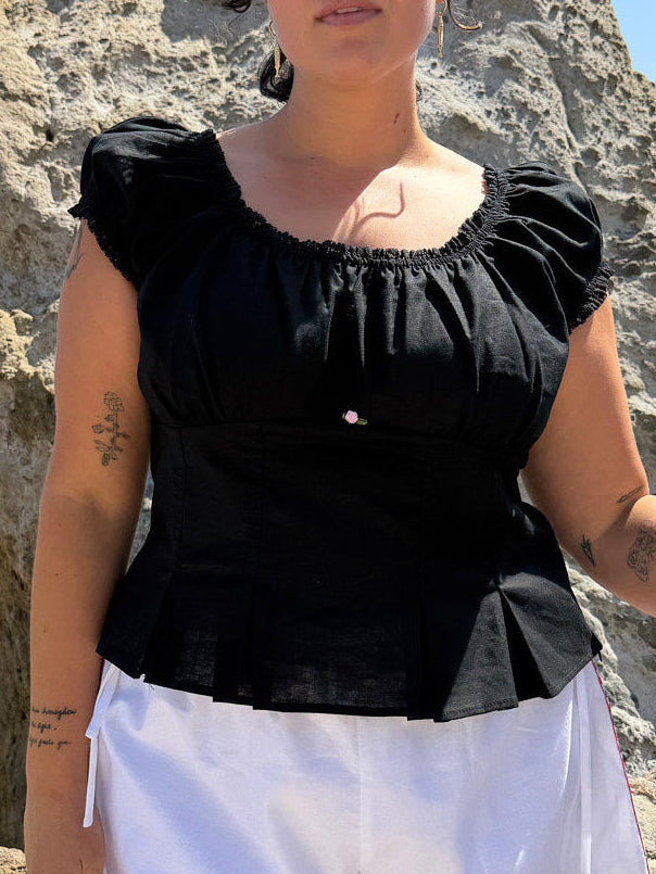 Pat Top - Black
